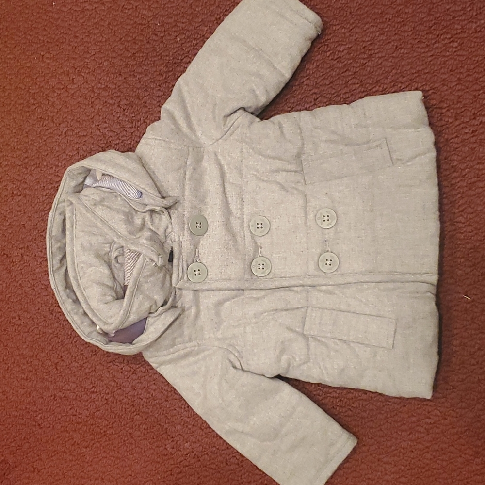 NWT baby Gap soft flannel peacoat